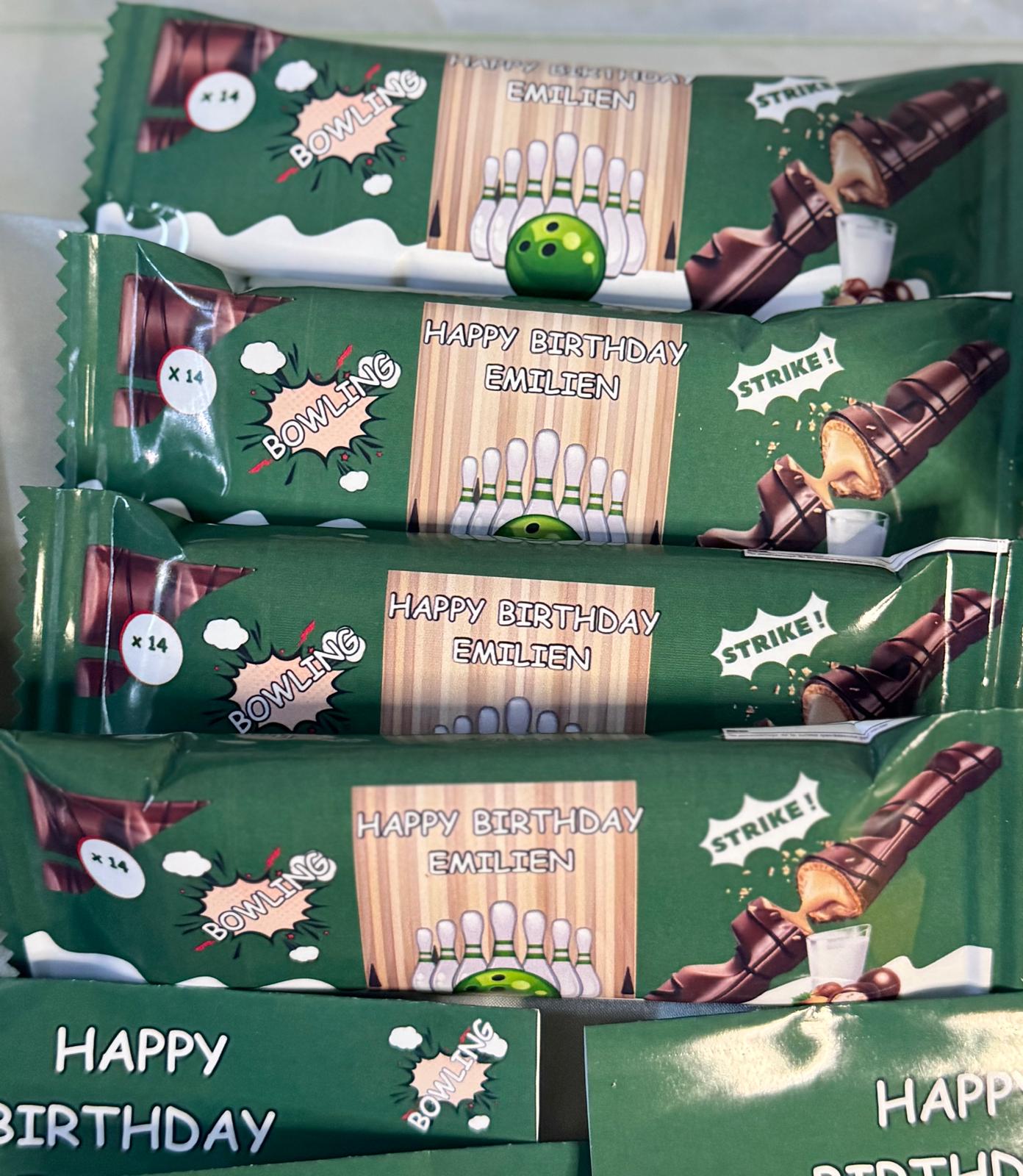 Kinder Bueno personnalisé