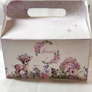 Boîte Cadeau / Lunch Box crée par mes soins personnalisée