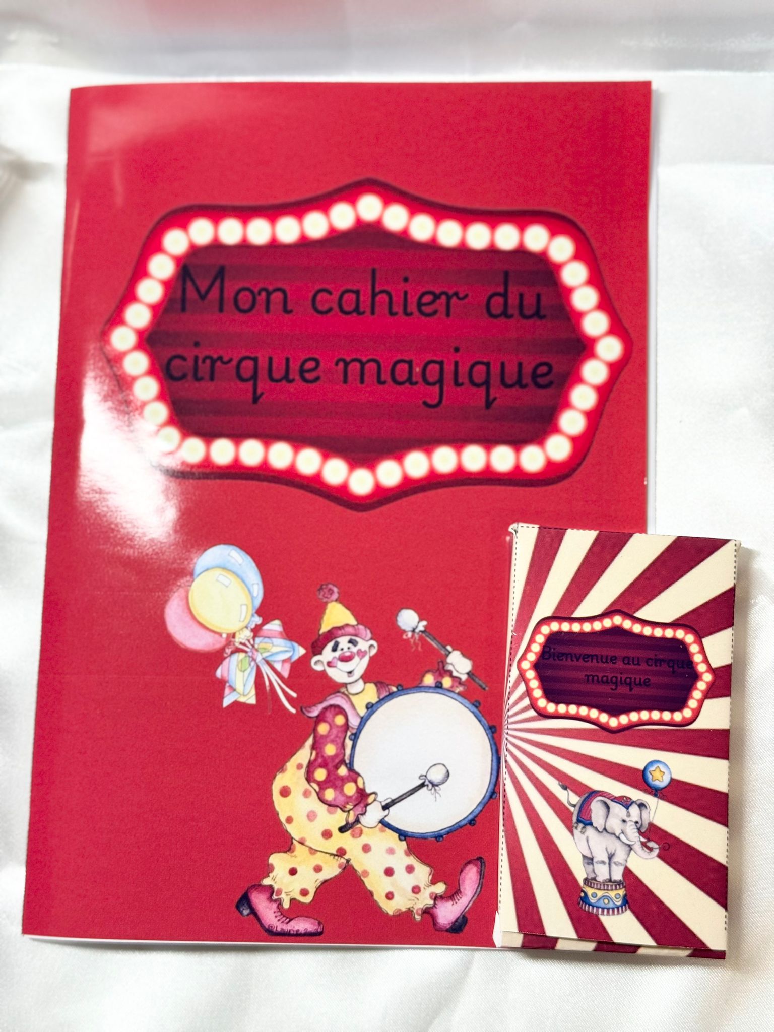 Cahier de coloriage + boîte de 6 mini crayons de coloriage