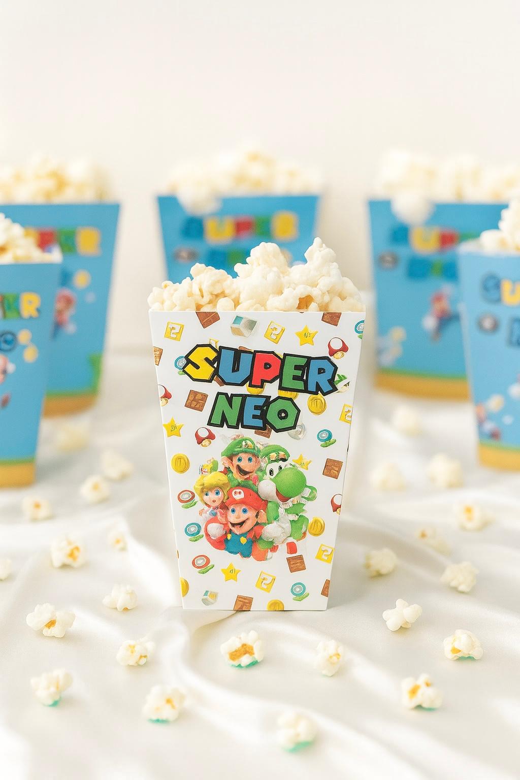 Boîte Popcorn personnalisée