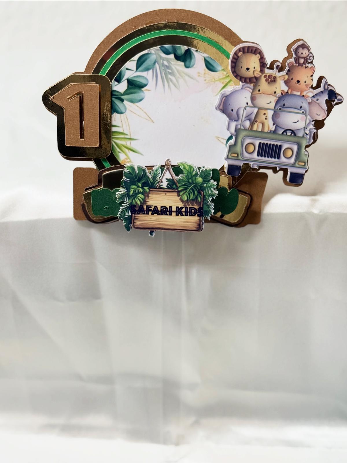 Cake Toper 3D personnalisé - Anniversaire Enfant / Adulte – Image 2