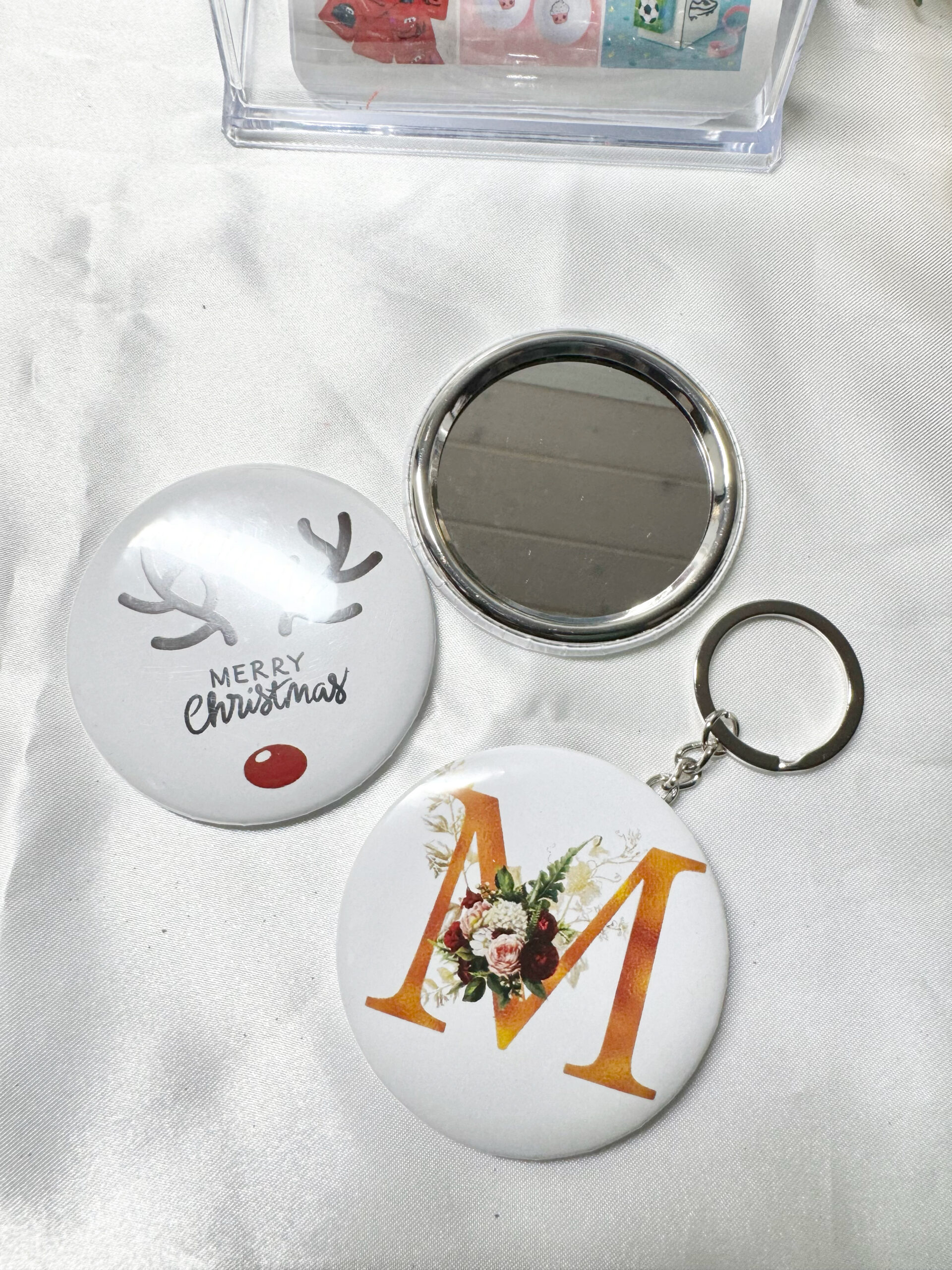 Miroir de poche personnalisé